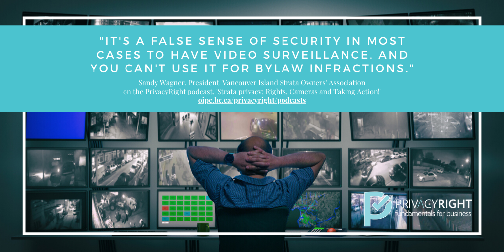 Video surveillance in stratas
